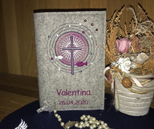 Gotteslob Einband * Strahlenkreuz * Modell Valentina