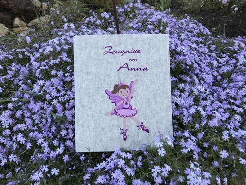 Zeugnismappe ♥♥ ♥♥ Modell Anna ♥♥ Ballerina