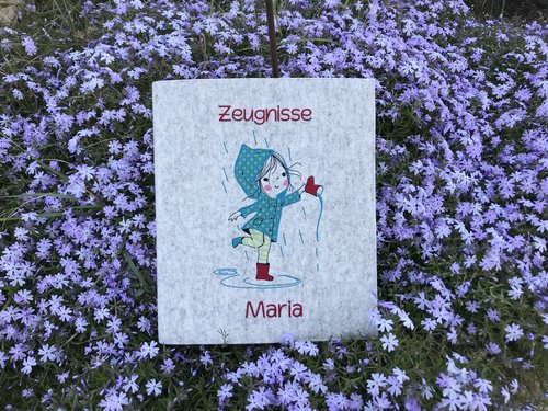 Zeugnismappe ♥♥ ♥♥ Modell Maria