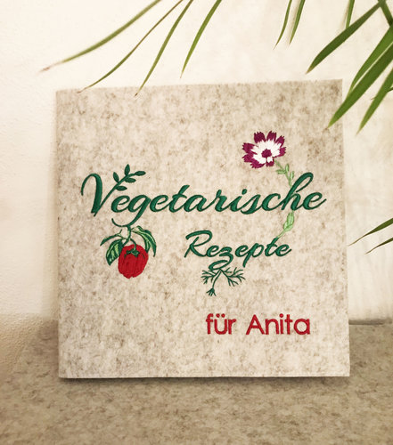 Rezeptbuch vegetarische Rezepte