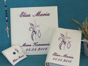 Set Album und Einband Gotteslob * Ranke Glitzer * Modell Elisa