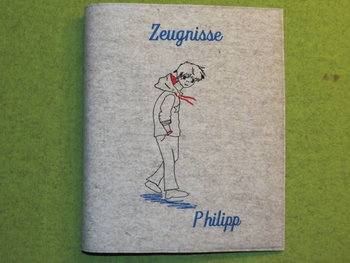 Zeugnismappe Jungen
